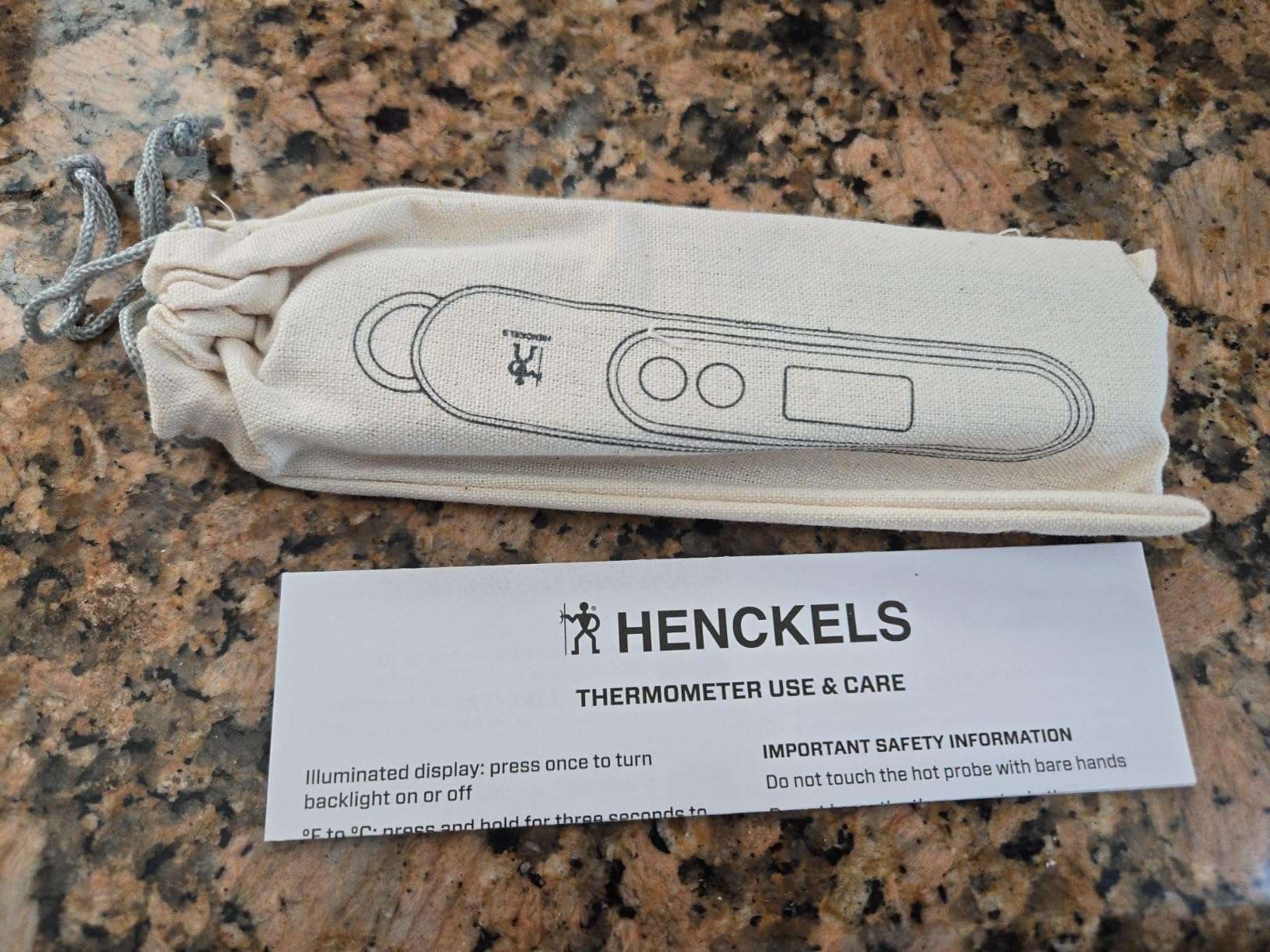 Solid thermometer