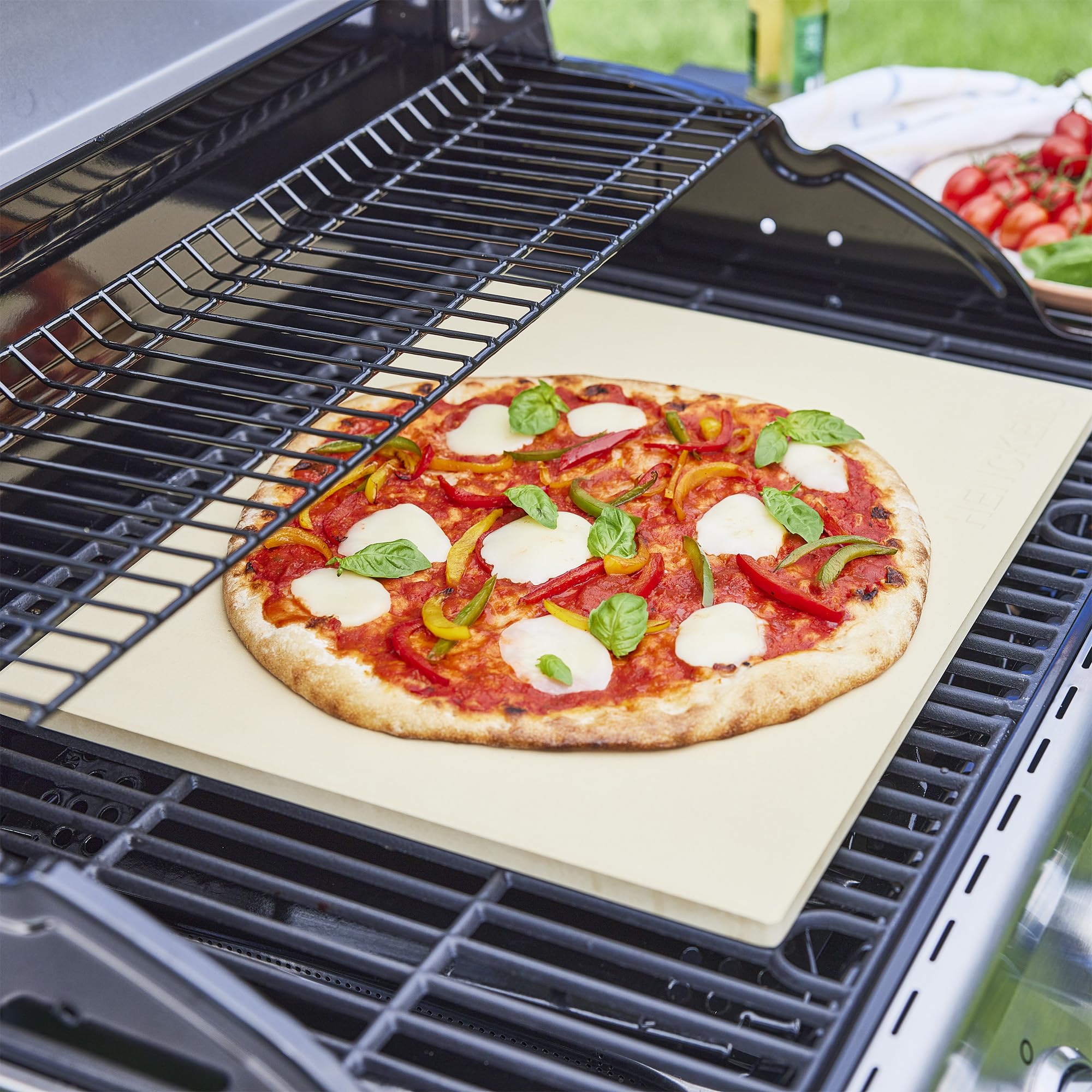henckels-bbq-pizza-stone-for-oven-and-grill-cordierite-baking-stone-for-crispy-c image 3