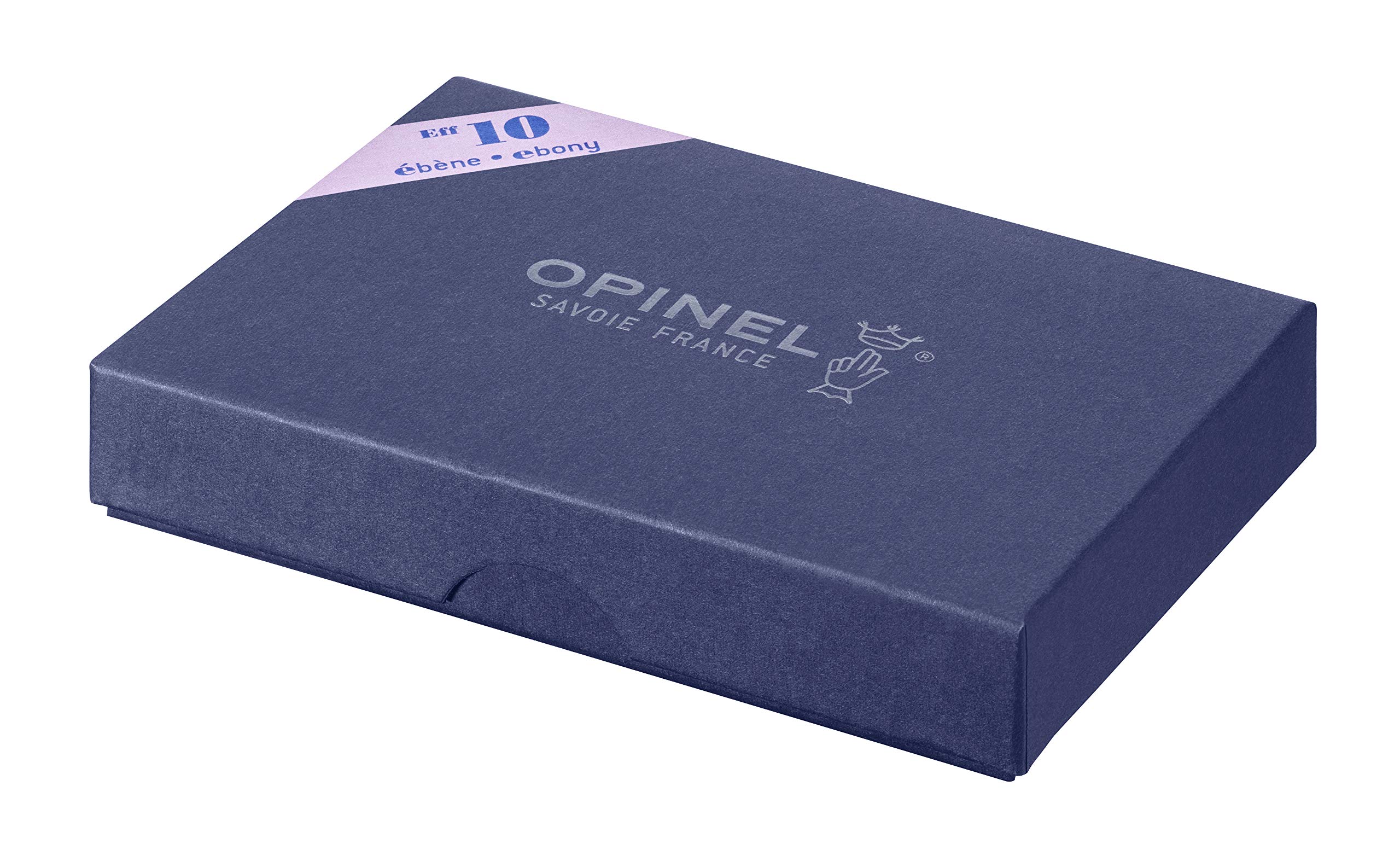 opinel-slim-line-10-ebony-pocket-knife-with-virobloc-safety-ring image 2