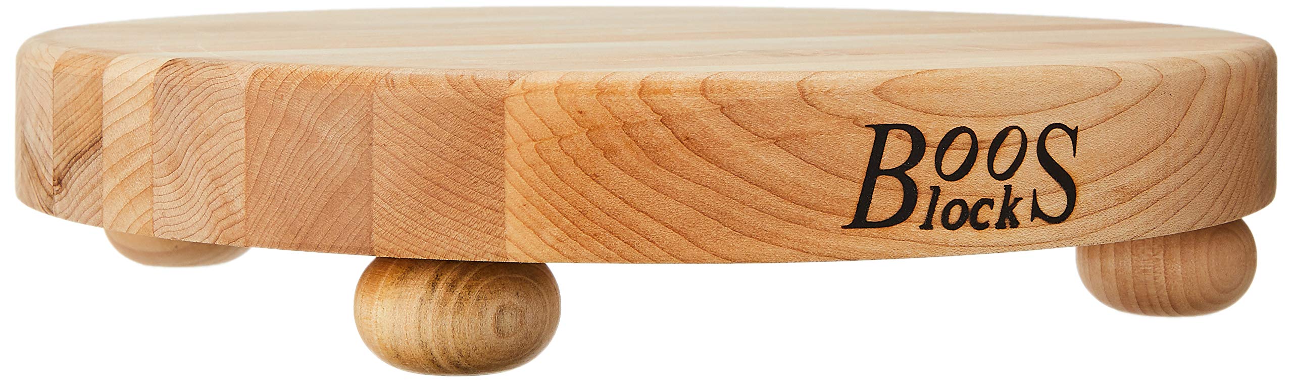 john-boos-b-series-round-wooden-maple-cutting-board-12-x12-1-5-thick-edge-grain- image 4