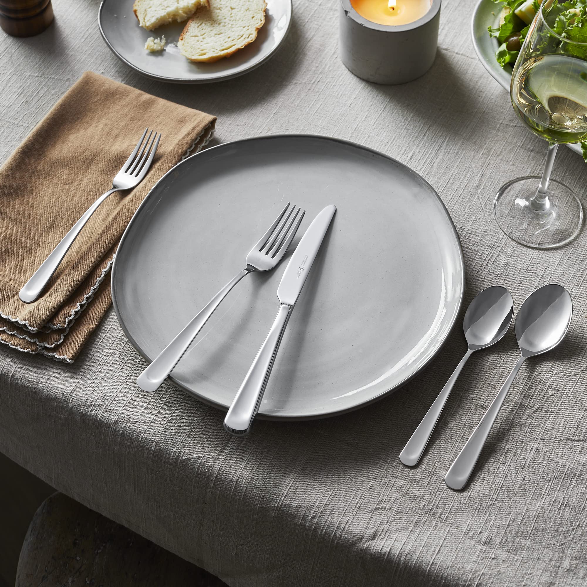 henckels-silvano-45-piece-18-10-stainless-steel-flatware-set-silver image 4