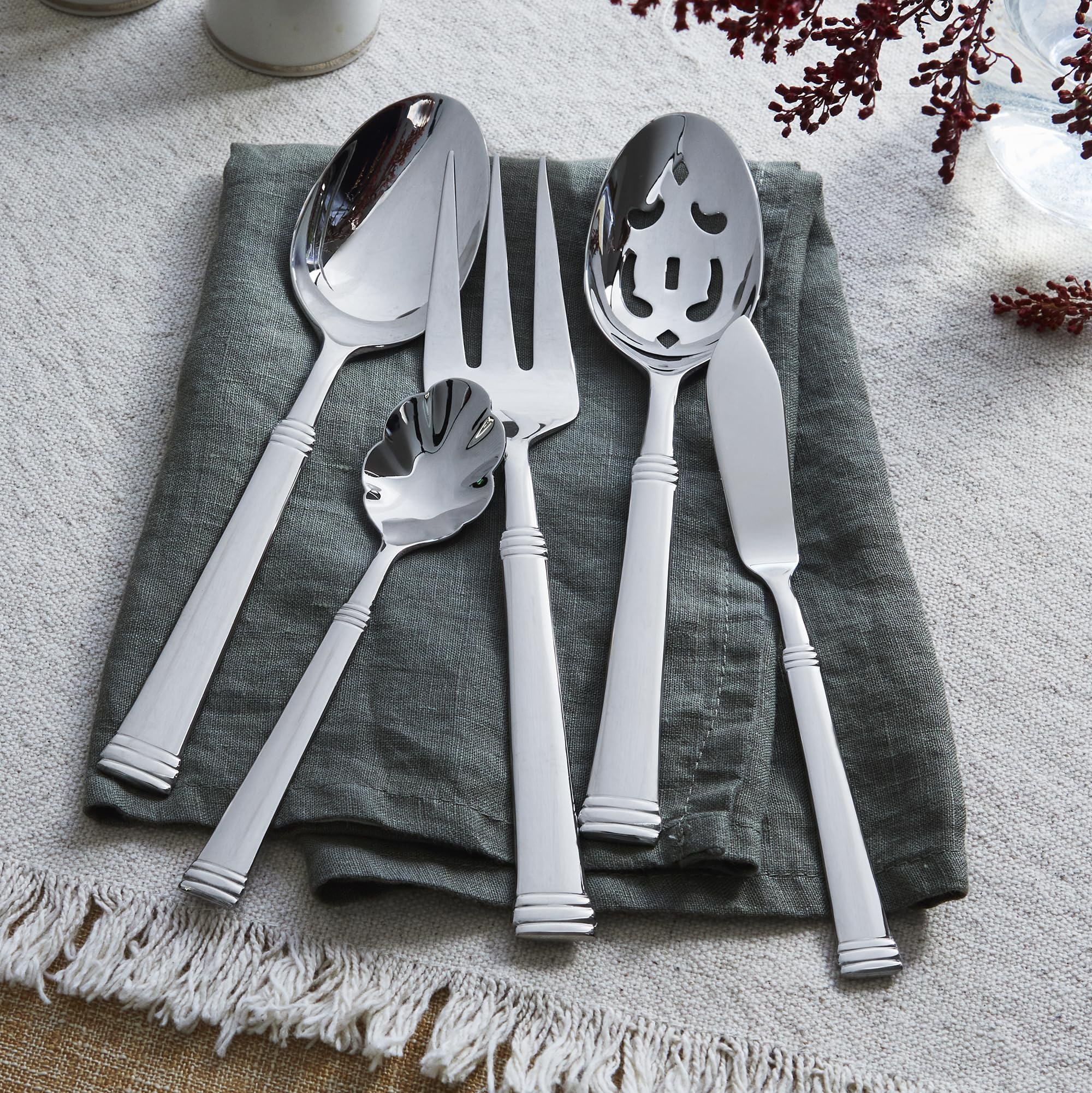 henckels-plaza-65-piece-18-10-stainless-steel-flatware-set-mirror-finish-service image 5