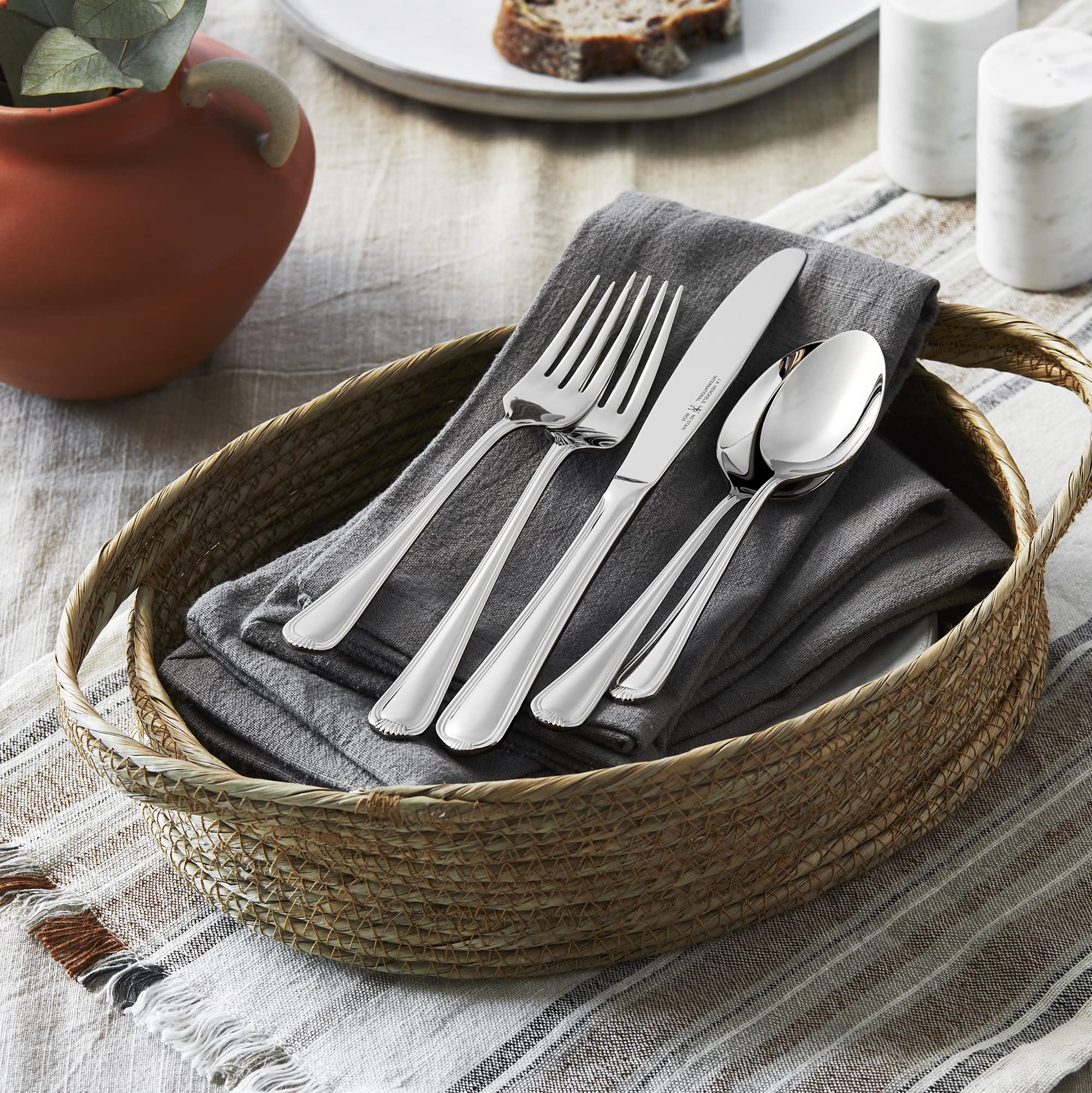 henckels-alcea-65-piece-stainless-steel-flatware-set image 6