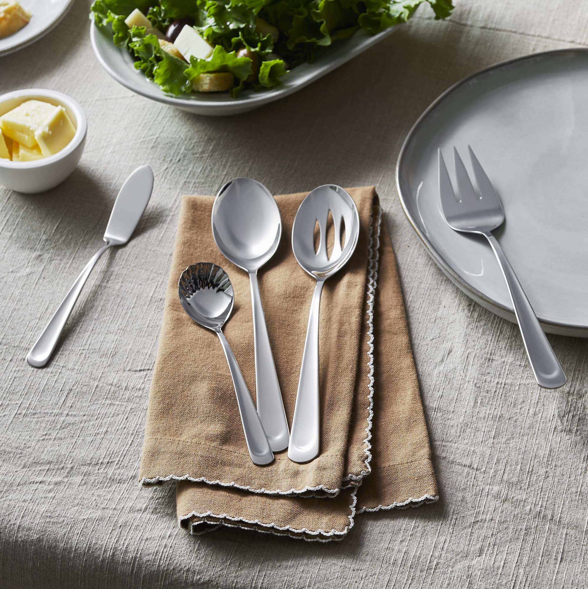 henckels-silvano-45-piece-18-10-stainless-steel-flatware-set-silver image 6