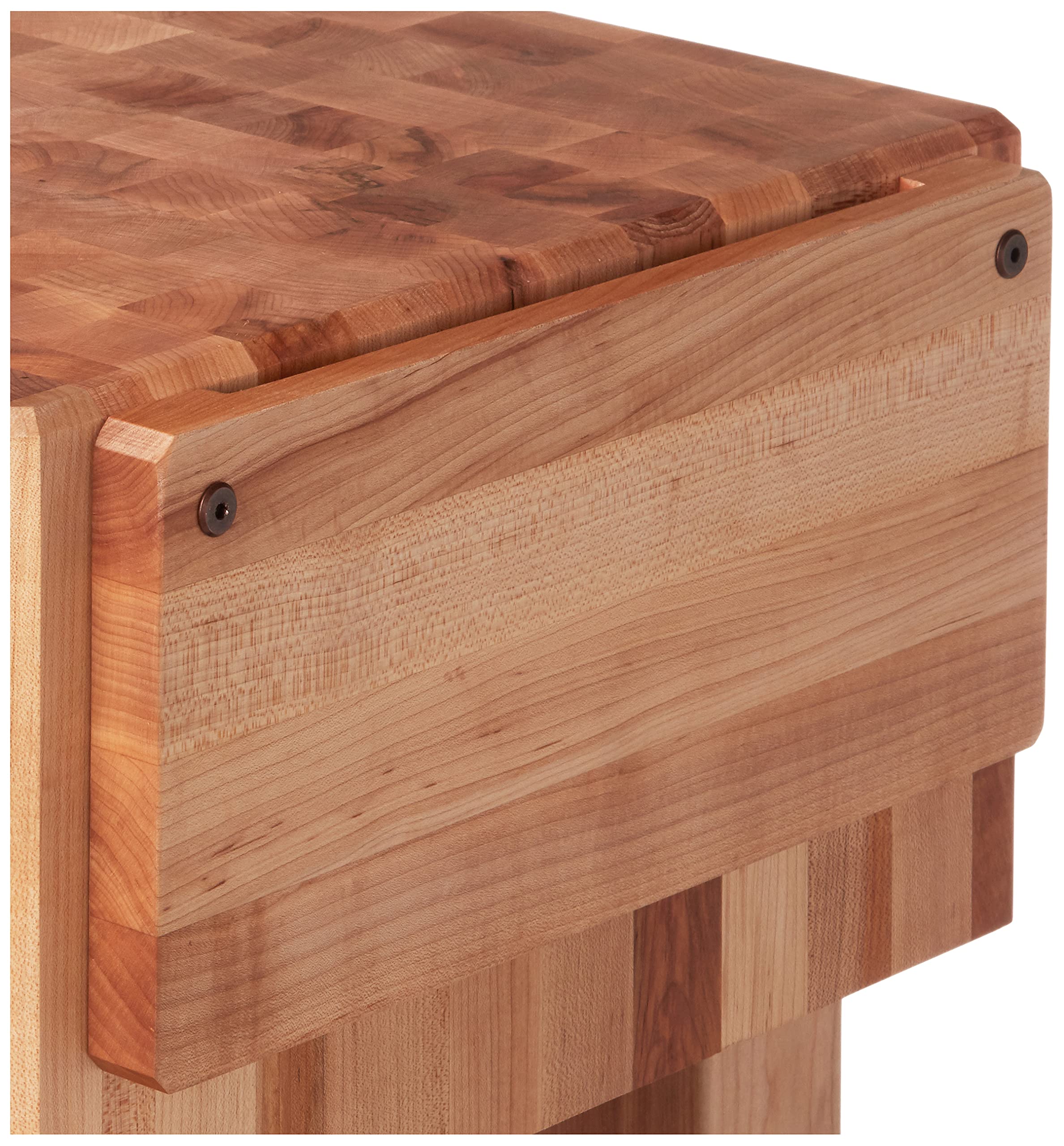 john-boos-pca1-maple-wood-end-grain-solid-butcher-block-with-side-knife-slot-18- image 4