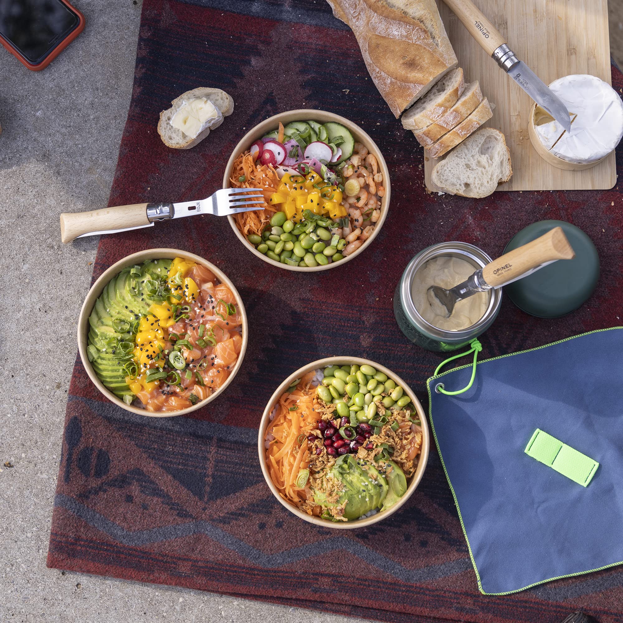 opinel-picnic-cutlery-insert-set-no-08-stainless-steel-folding-knife-fork-spoon- image 6