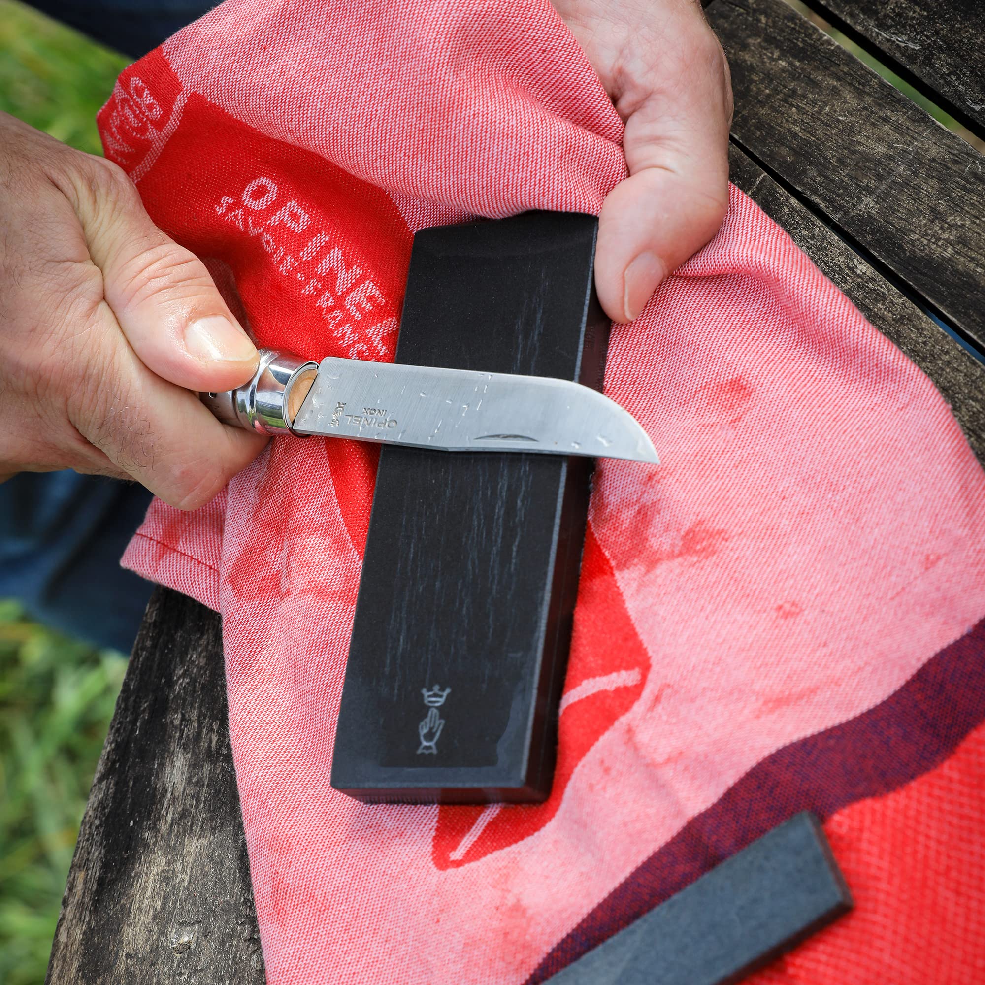 opinel-knife-maintenance-kit-sharpening-stone-maintenance-oil-microfiber-cloth-m image 6