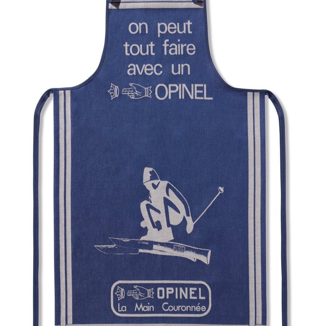 opinel-adult-apron-reversible-100-cotton-one-size-fits-all image 2