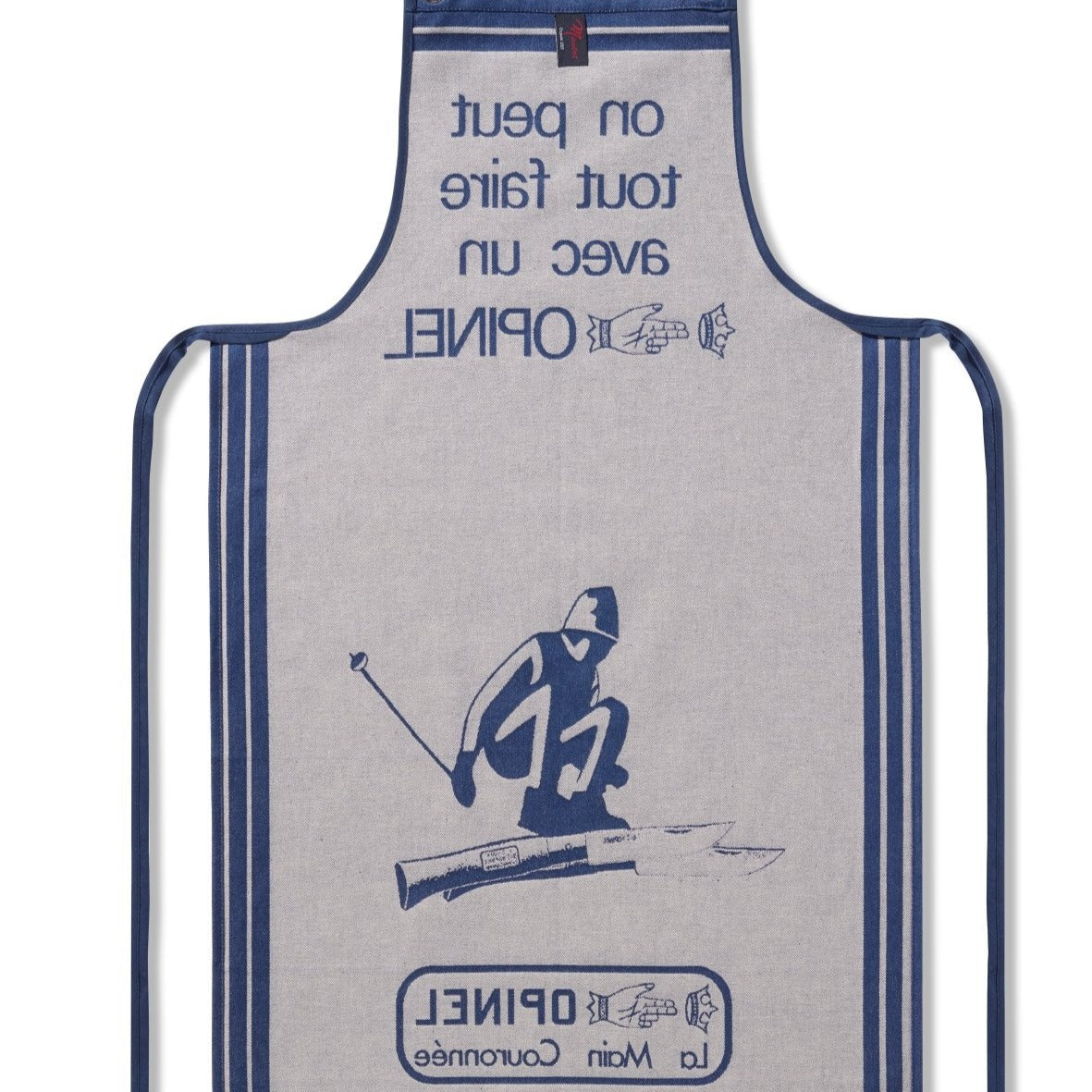 opinel-adult-apron-reversible-100-cotton-one-size-fits-all image 3