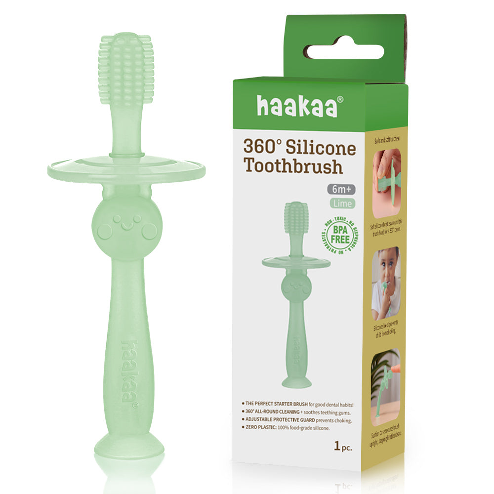haakaa-360-silicone-toothbrush-1-pk image 1
