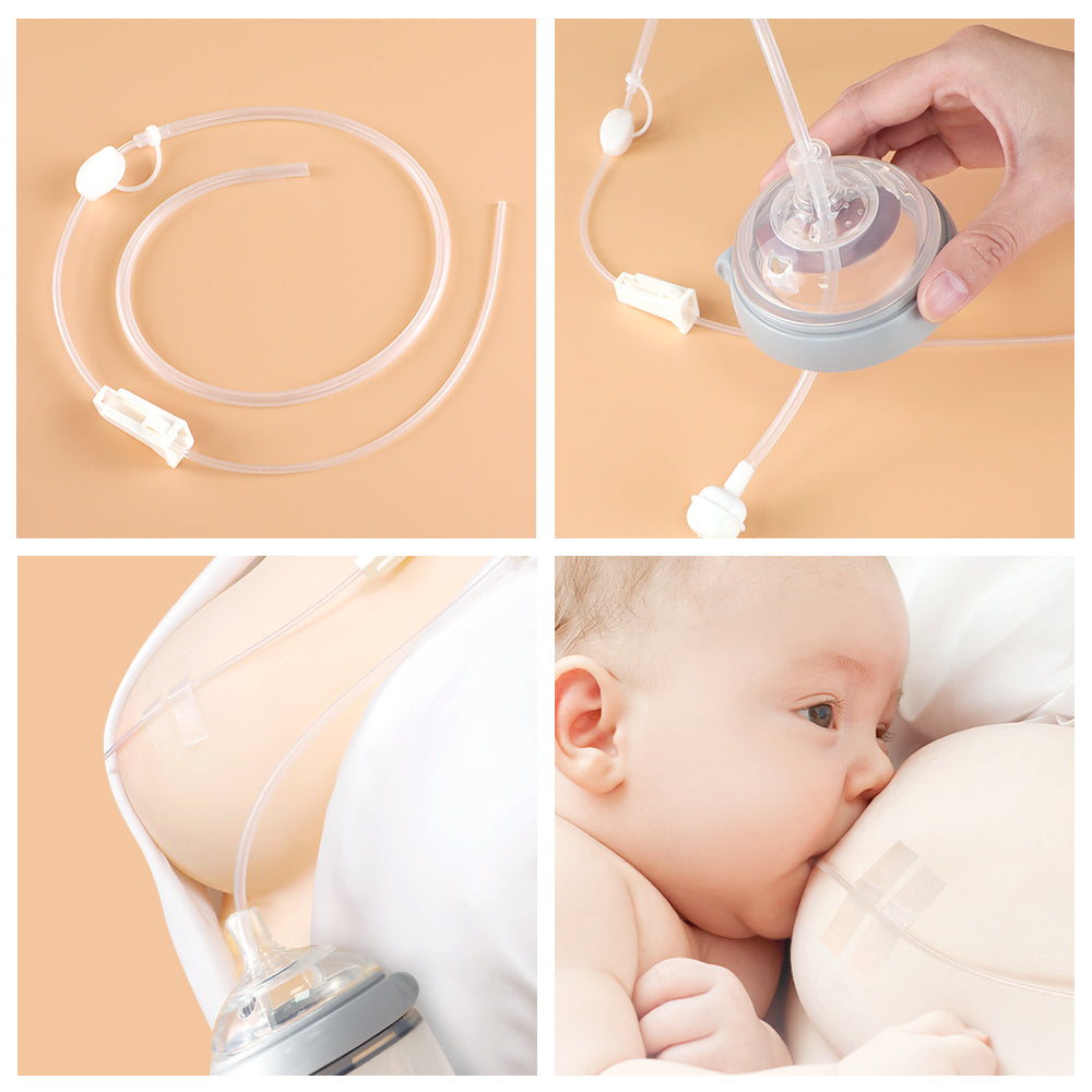 haakaa-supplemental-feeding-combo-with-silicone-feeding-tube-and-gen-3-baby-bott image 5