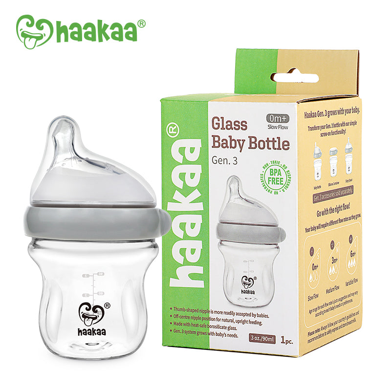 haakaa-generation-3-glass-baby-bottle-3-oz-90-ml-1-pk-pack-of-2 image 7