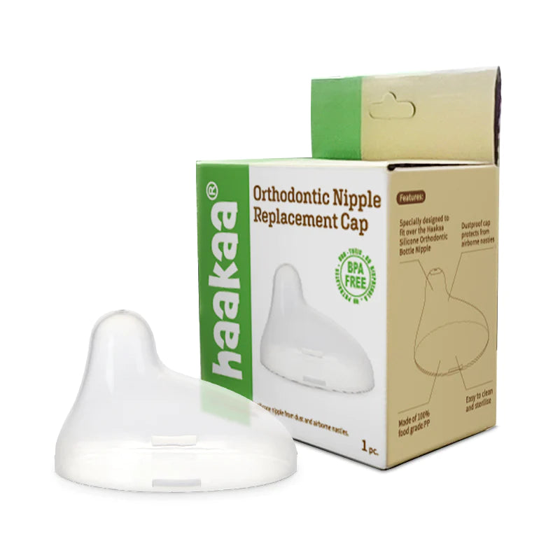 haakaa-gen-3-orthodontic-nipple-replacement-cap-1-pack-food-grade-pp-protection- image 2