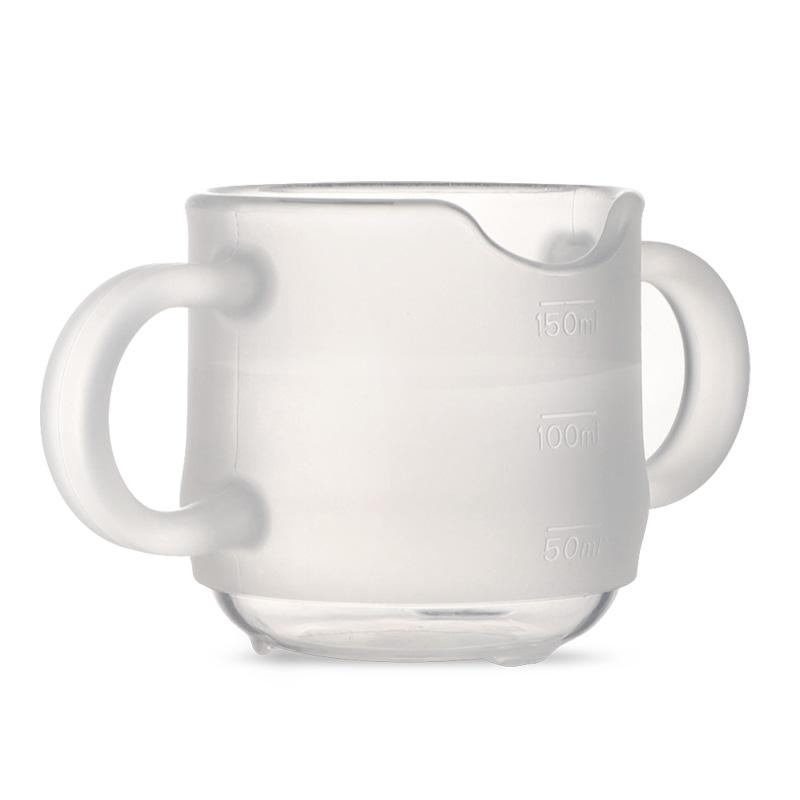 haakaa-silicone-baby-drinking-cup-easy-grip-drop-proof-open-cup-for-independent- image 3