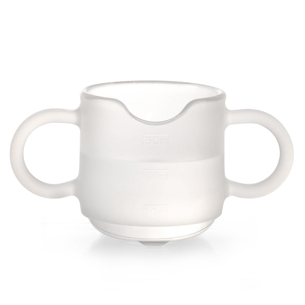 haakaa-silicone-baby-drinking-cup-easy-grip-drop-proof-open-cup-for-independent- image 2
