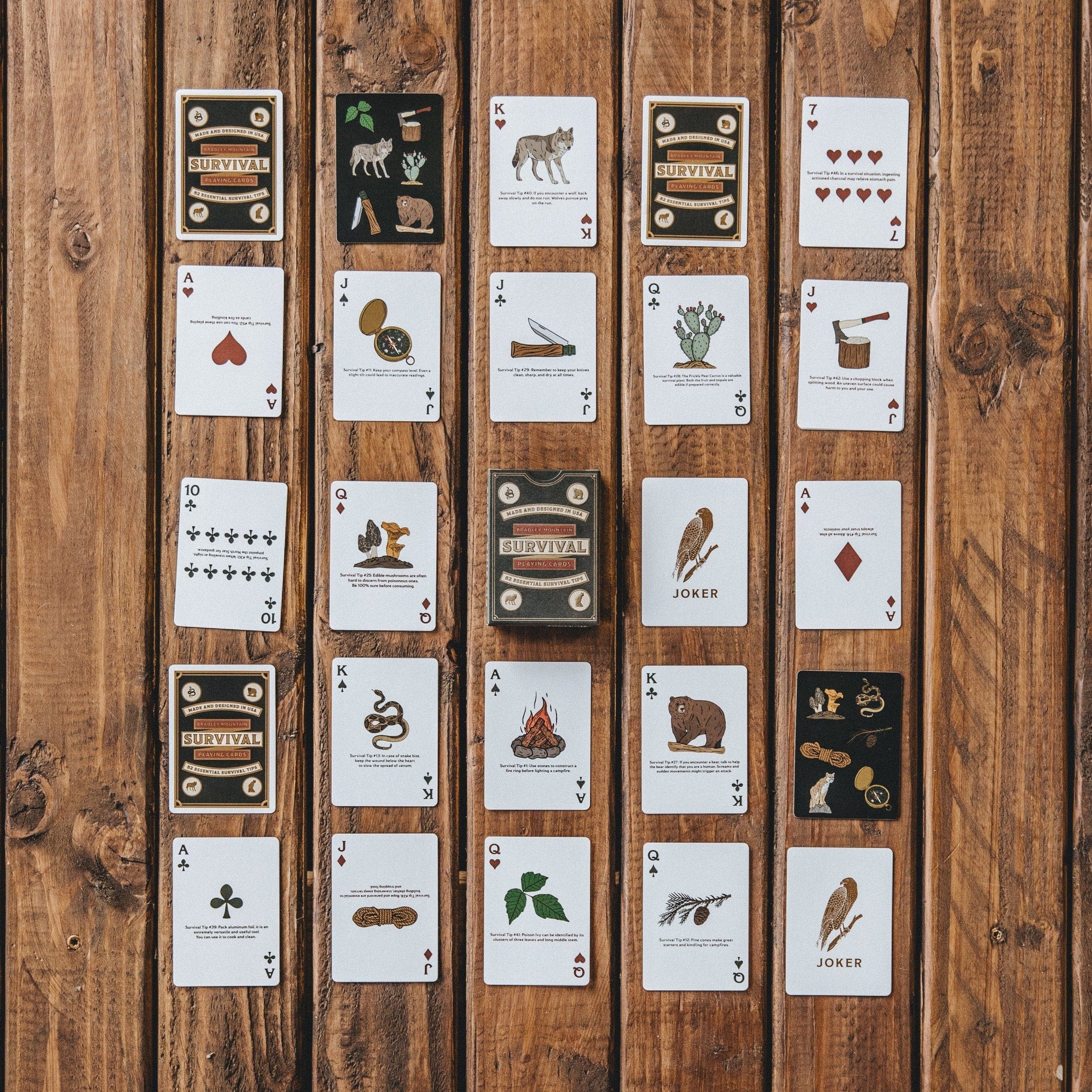 bradley-mountain-survival-playing-cards image 2