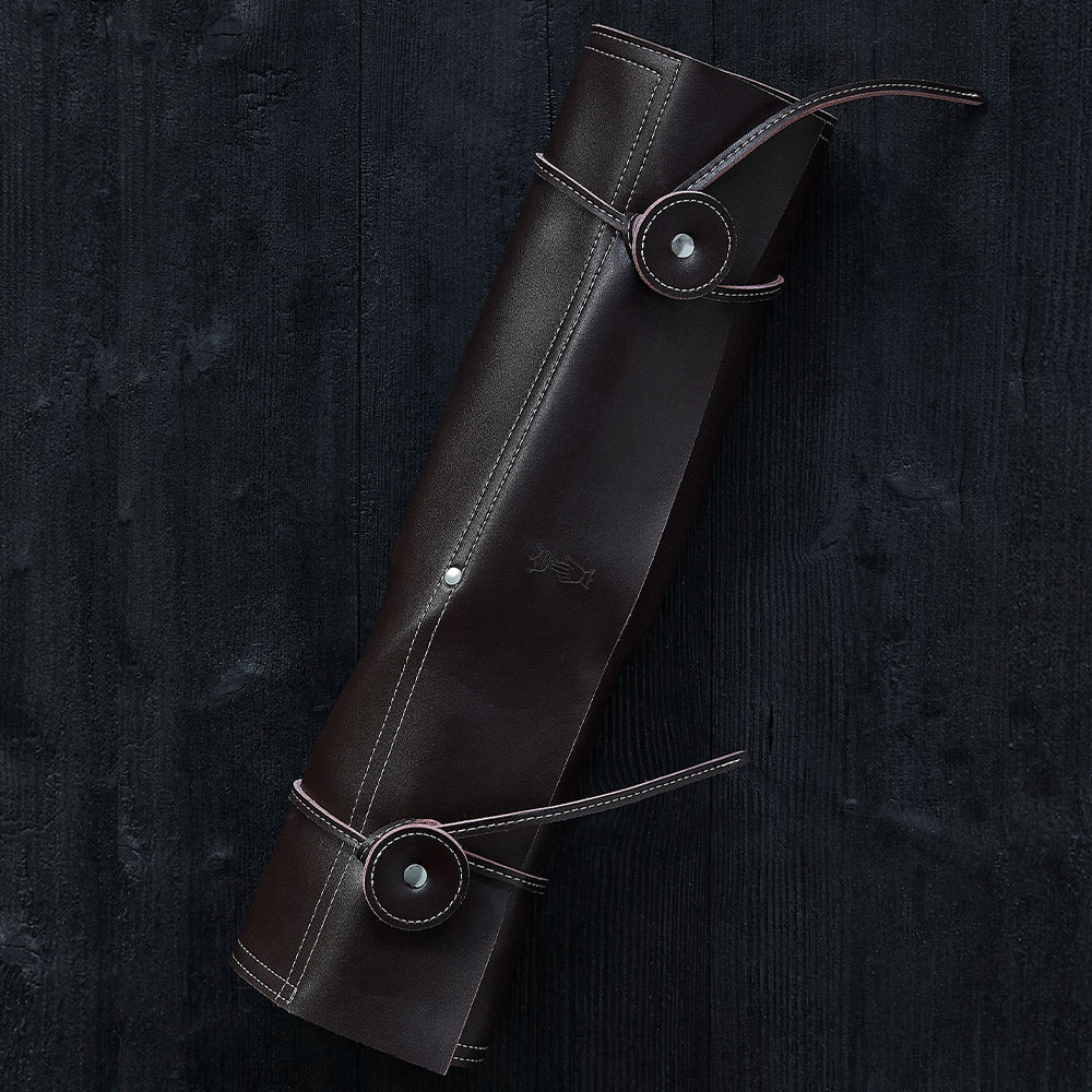 opinel-chef-knife-roll-bag-synthetic-leather image 4
