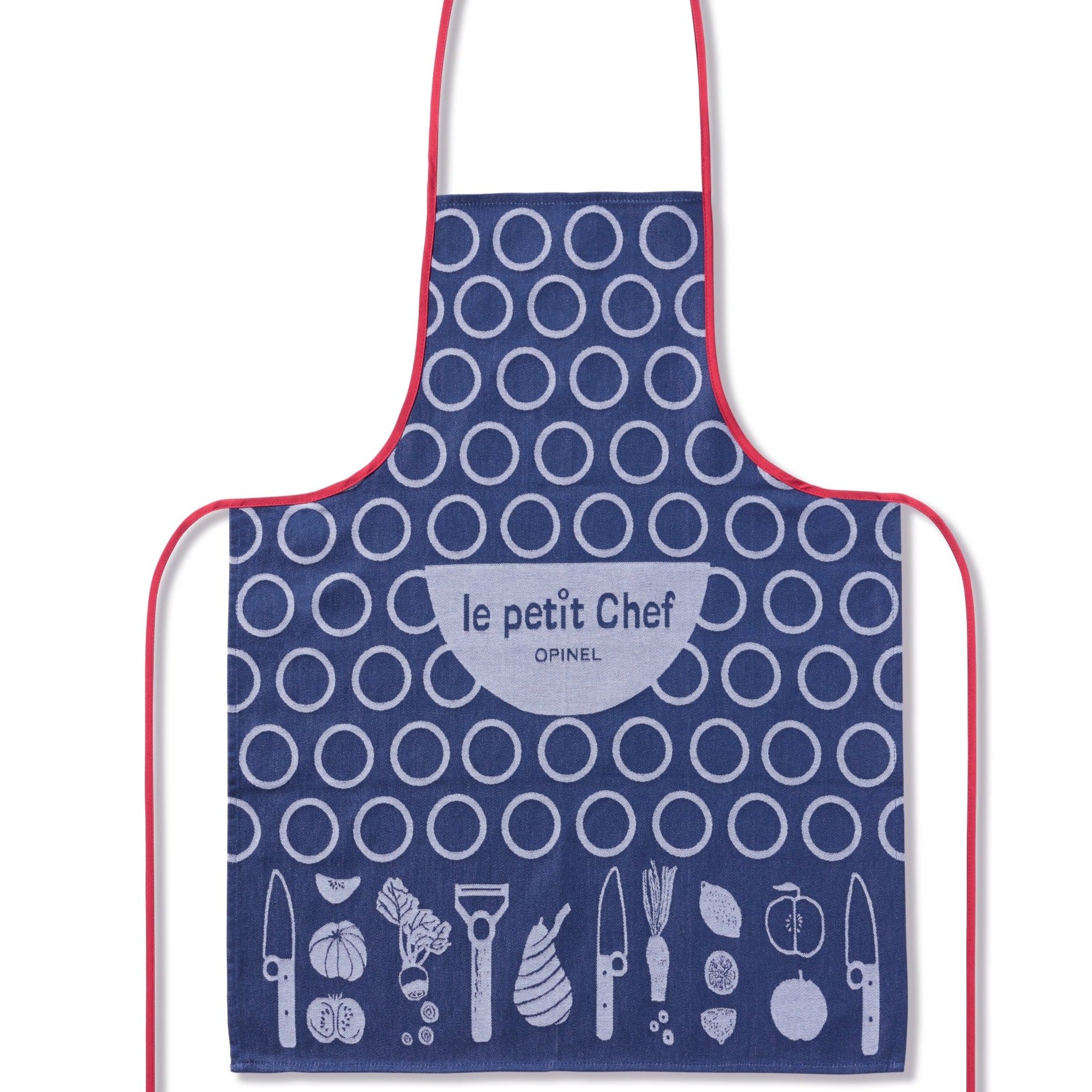 opinel-le-petit-chef-children-s-apron-100-cotton-made-in-france image 2