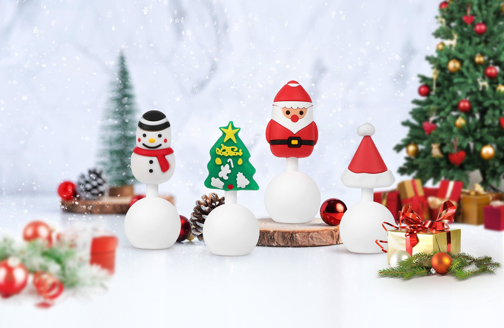 haakaa-winter-holiday-silicone-breast-pump-stopper-gift-set-4-pk-limited-edition image 2