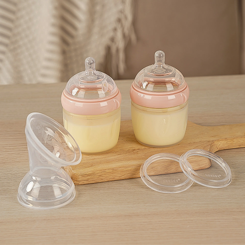 haakaa-gen-3-silicone-breast-pump-and-bottle-pack-160ml-6oz-5-in-1-feeding-syste image 6