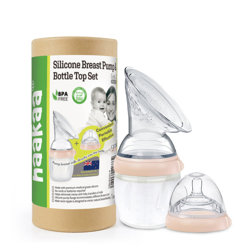 haakaa-generation-3-silicone-breast-pump-flange-bottle-set-160-ml-6-oz image 7