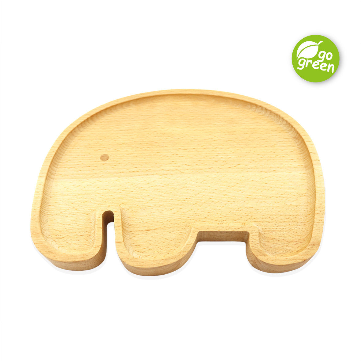 haakaa-wooden-elephant-plate-1-pk image 1