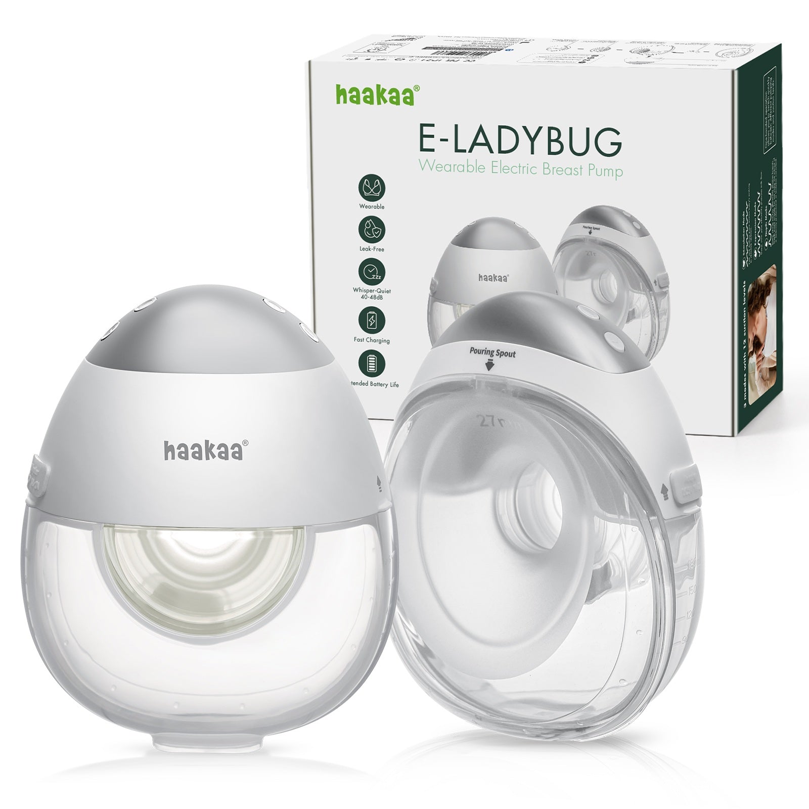 haakaa-e-ladybug-wearable-electric-breast-pump-2-sets-per-pack-4-pumps-total-dis image 1