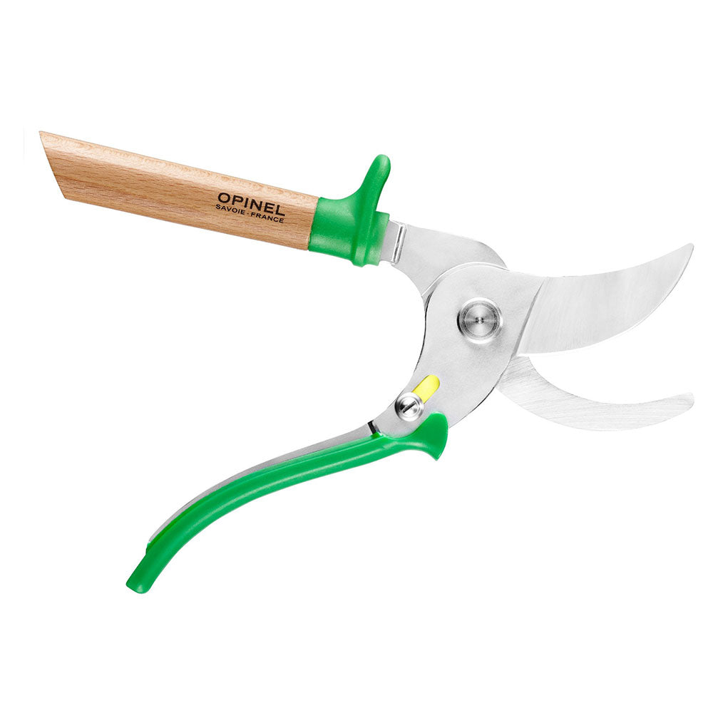 opinel-hand-pruners-with-3-position-locking-system-stainless-steel-beech-handle- image 7