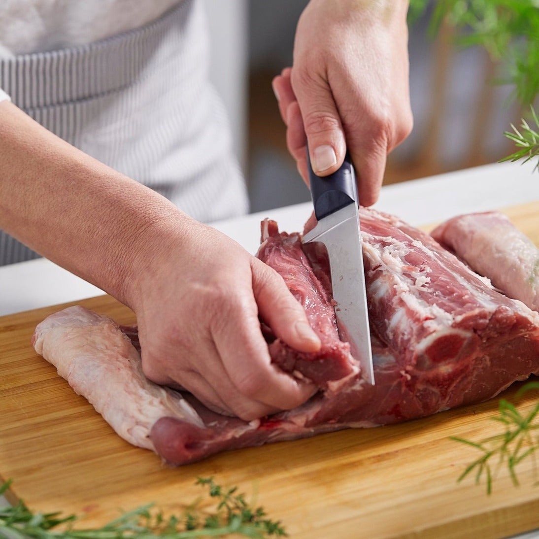 opinel-intempora-5-boning-knife-with-rigid-2-5mm-blade-polymer-handle-and-hand-g image 2