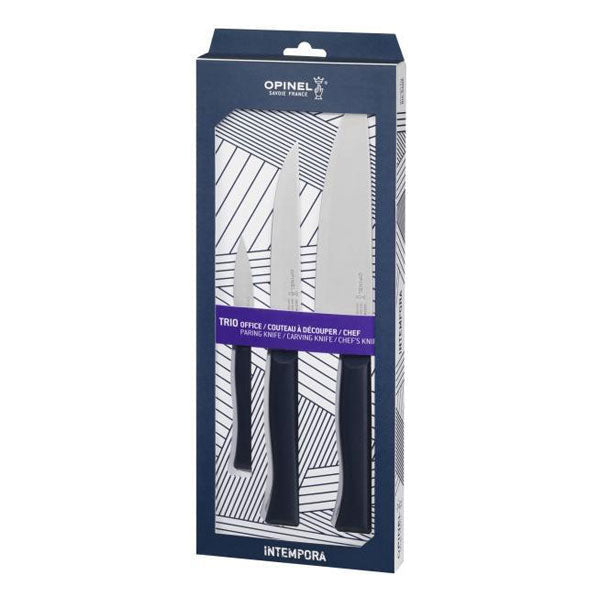opinel-intempora-trio-knife-set-8-chef-6-carving-3-paring-knives-with-dishwasher image 1