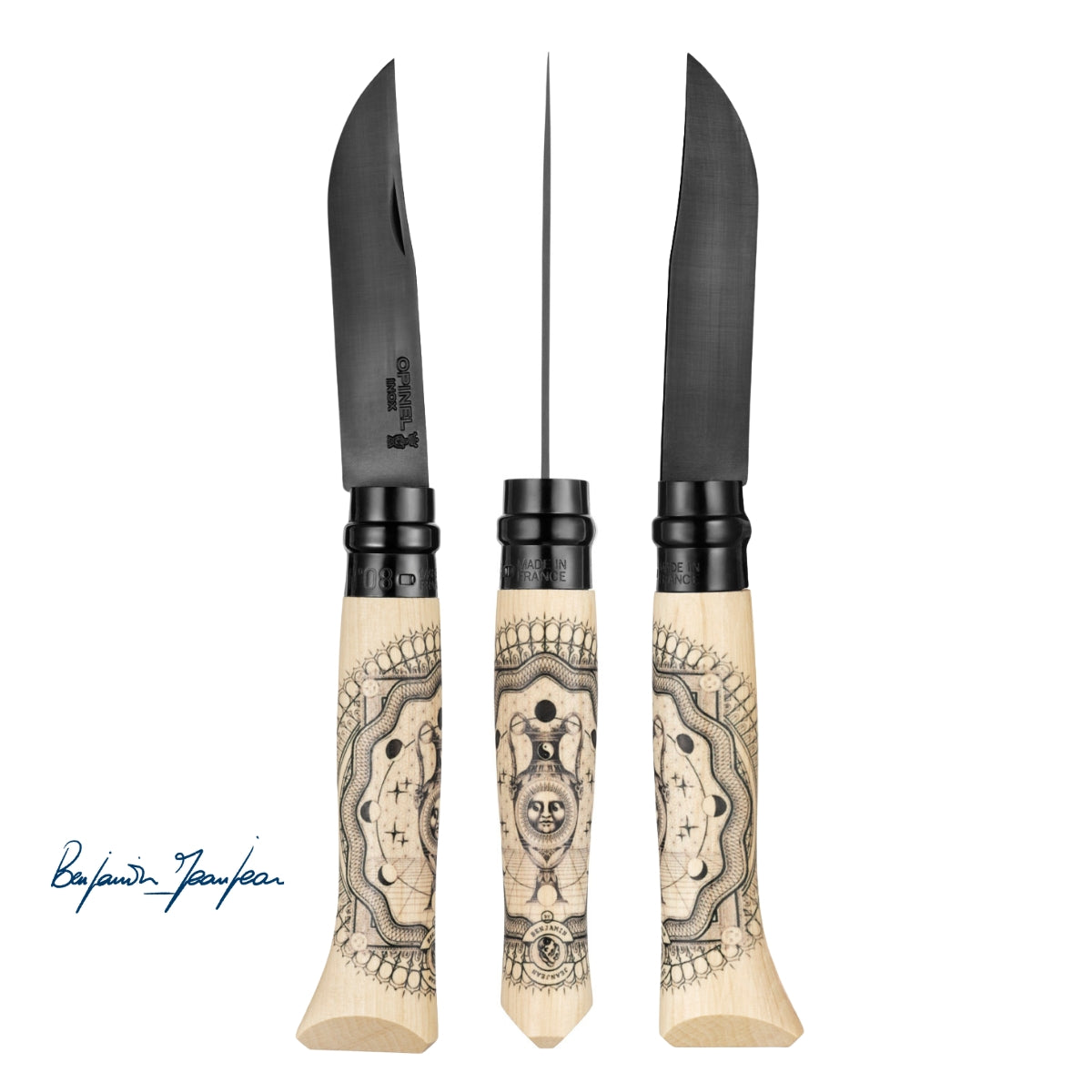 opinel-limited-edition-cosmos-no-08-folding-knife-artist-series image 7