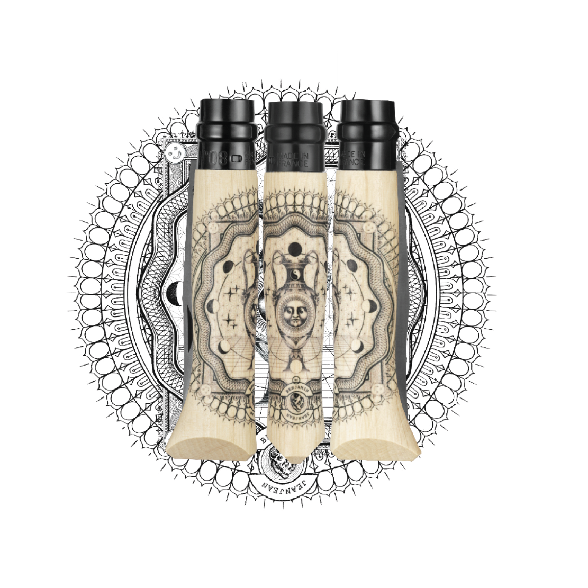 opinel-limited-edition-cosmos-no-08-folding-knife-artist-series image 8
