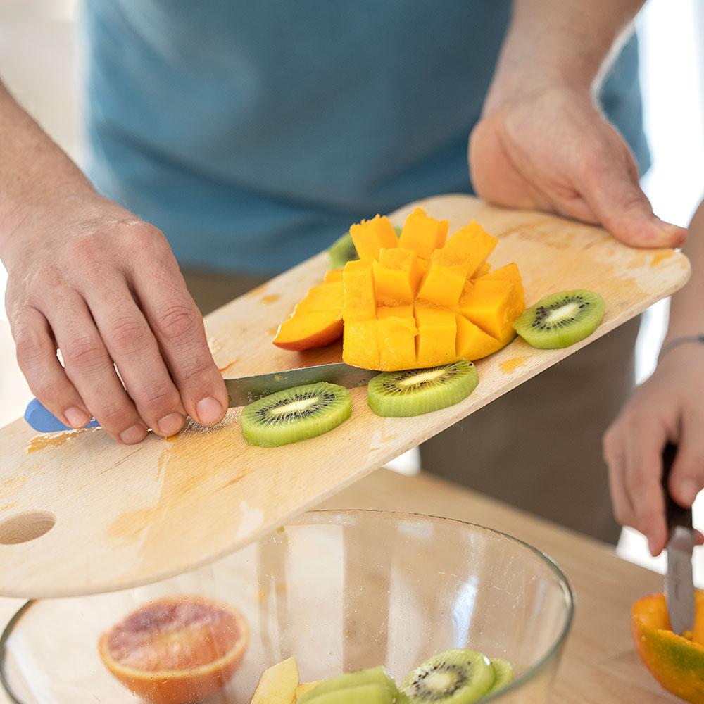 opinel-medium-beech-wood-cutting-board-with-juice-groove image 2