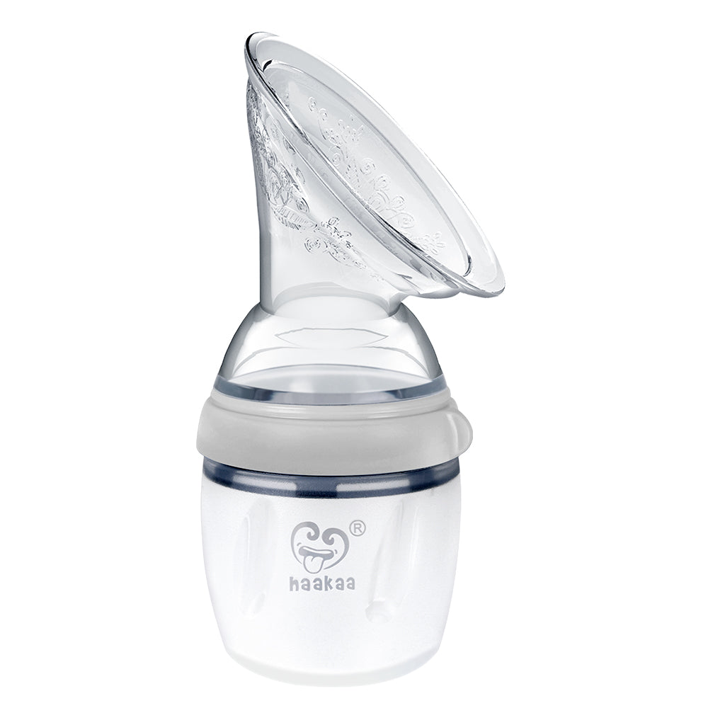 haakaa-generation-3-silicone-breast-pump-manual-160ml-6oz-or-250ml-9oz-with-deta image 2