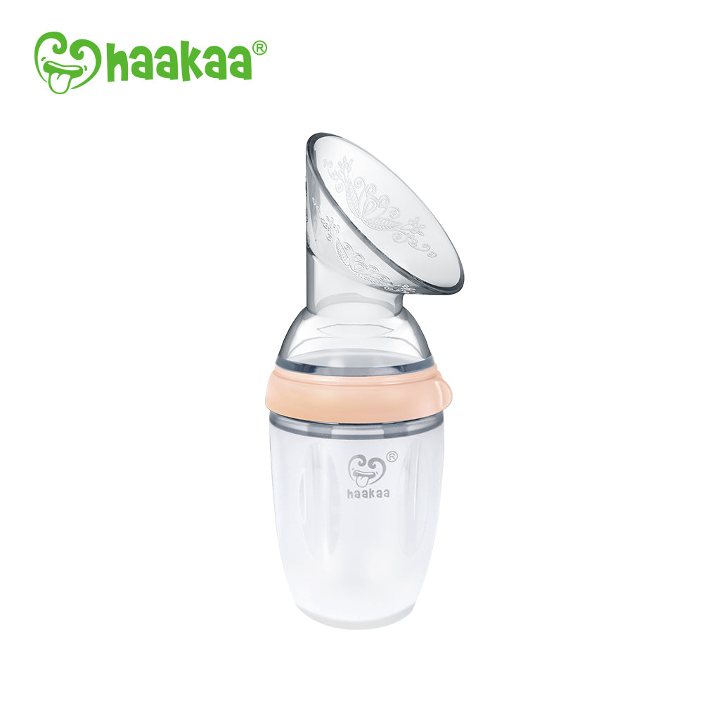 haakaa-generation-3-silicone-breast-pump-manual-160ml-6oz-or-250ml-9oz-with-deta image 4