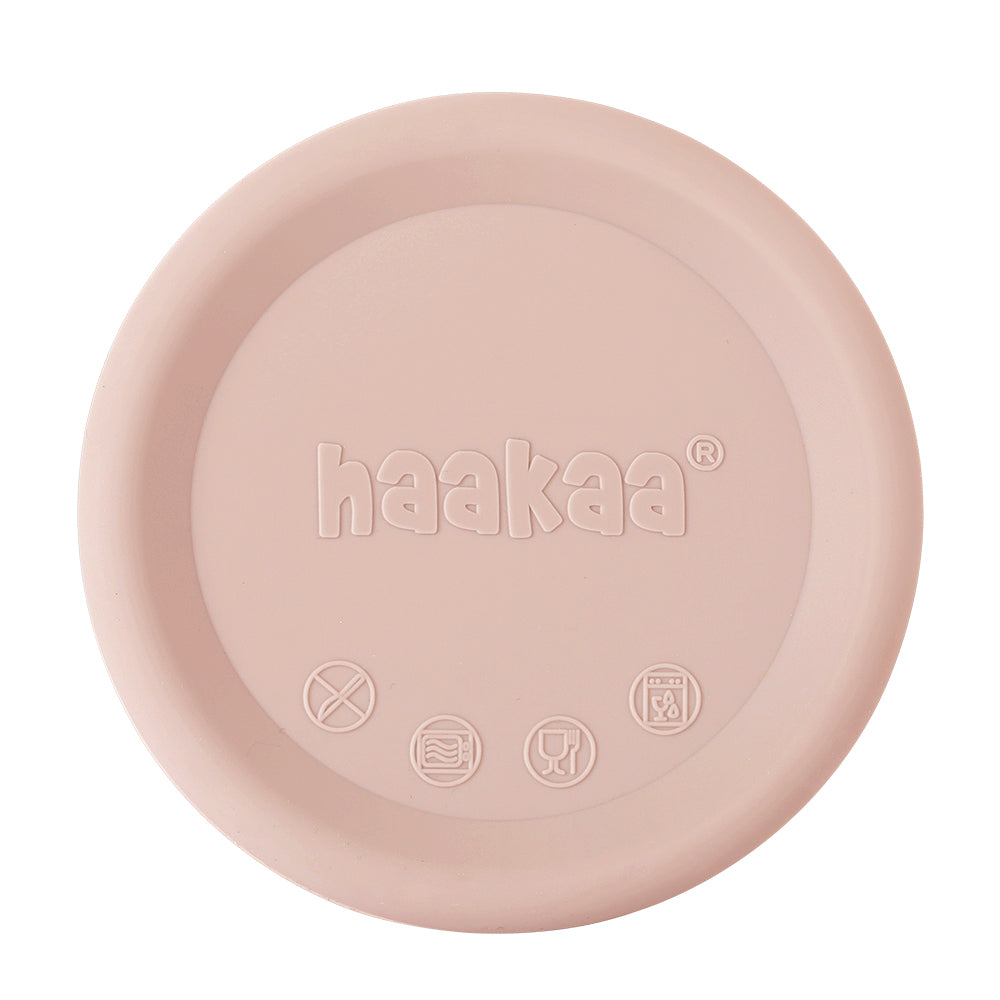 haakaa-silicone-breast-pump-lid-1-pk-blush-fits-all-haakaa-pumps image 1