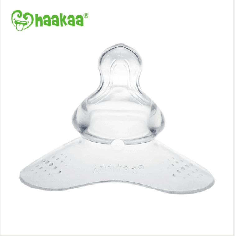 haakaa-silicone-breastfeeding-nipple-shield-with-orthodontic-nipple-pack-of-4 image 5