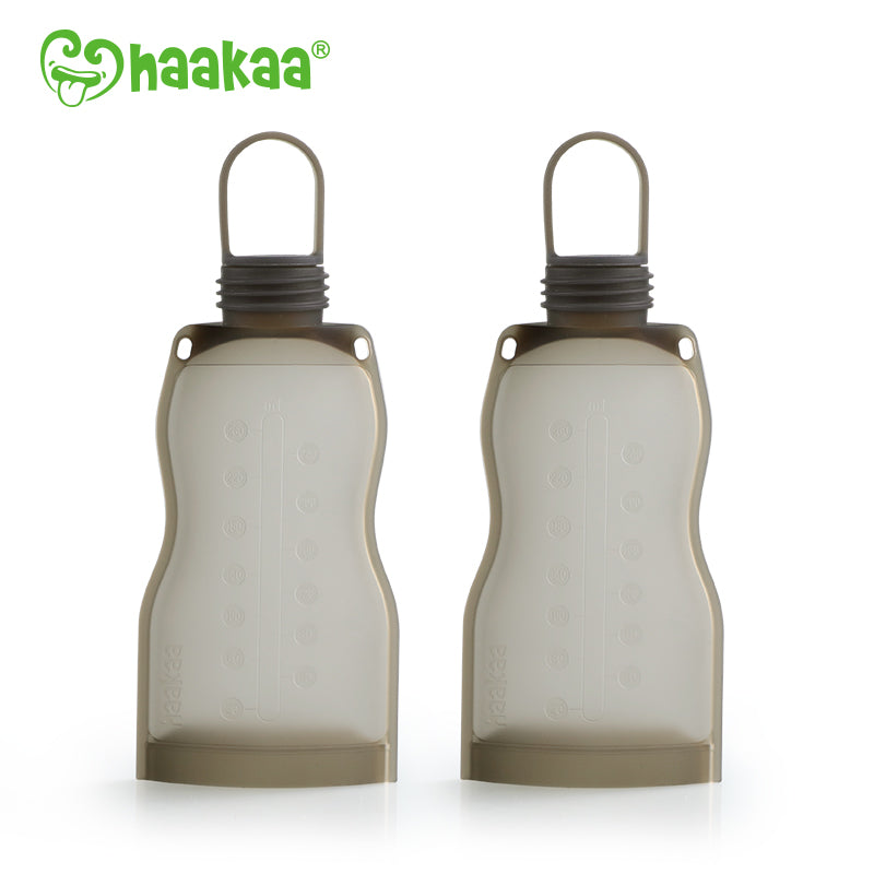 haakaa-silicone-milk-storage-bag-9oz-260ml-2-pack-pack-of-4 image 1
