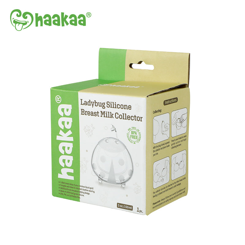 haakaa-ladybug-silicone-milk-collector-5-oz-150-ml-1-pk-pack-of-6-discreet-origi image 8