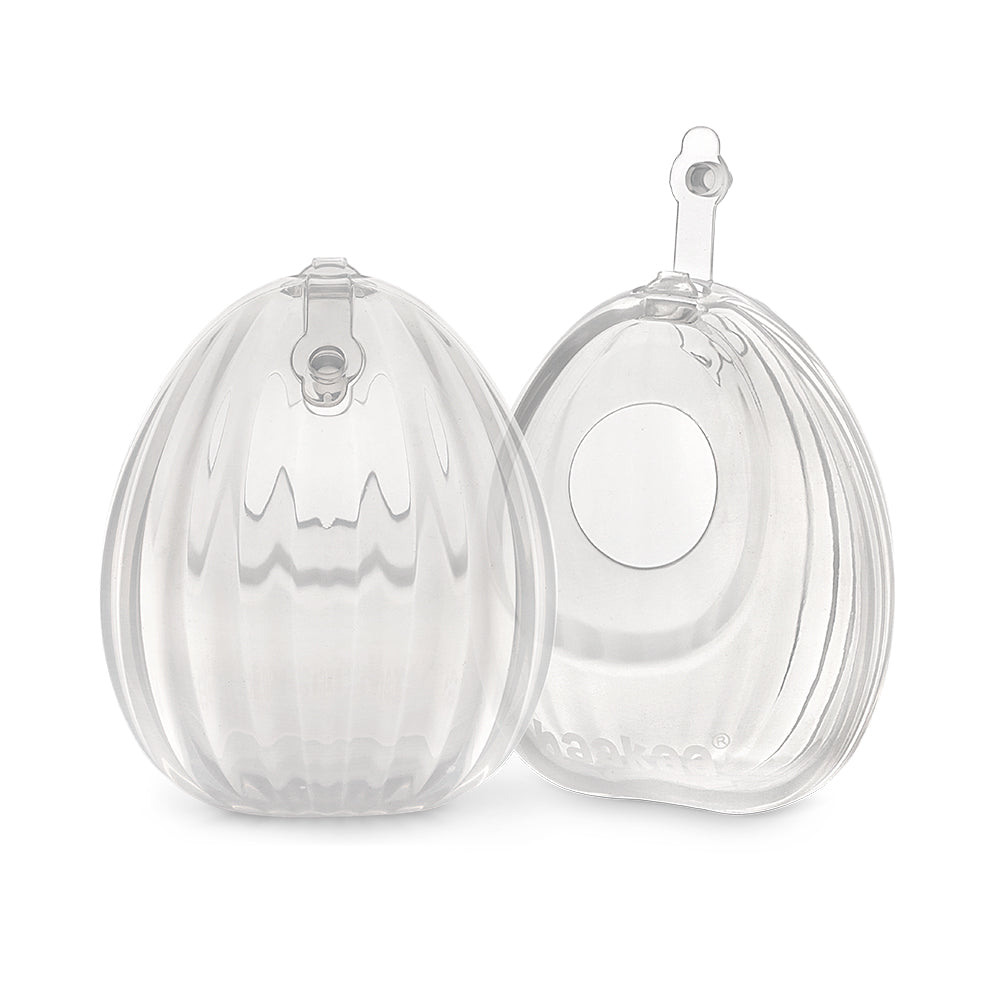 haakaa-shell-wearable-silicone-breast-pump-4-oz-6-pack-hands-free-milk-collector image 2