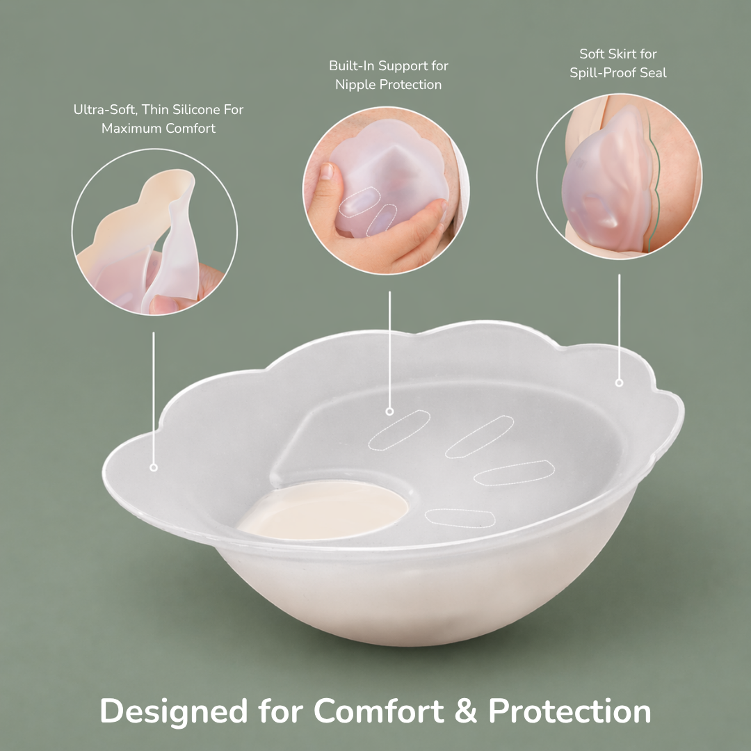 haakaa-petal-soft-silicone-milk-collector-1-oz-30-ml-pack-of-6 image 5