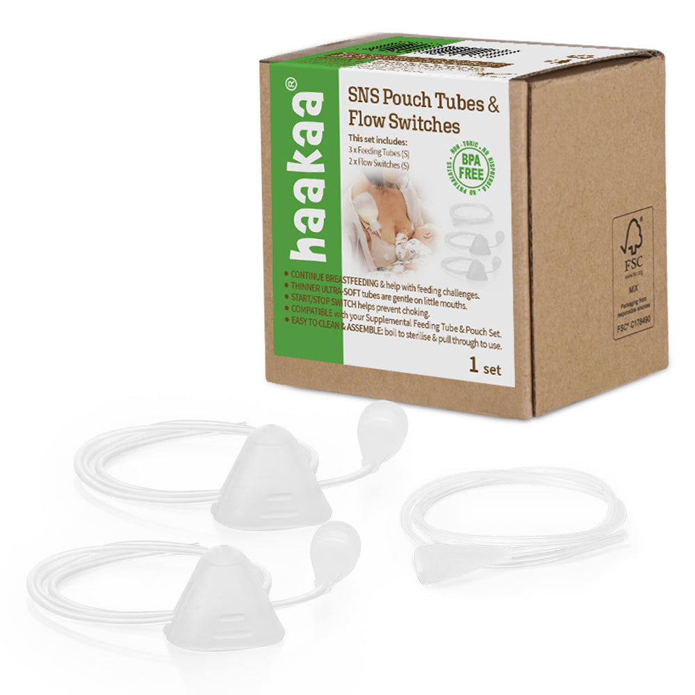 haakaa-sns-replacement-silicone-tubes-flow-switches-size-s image 1