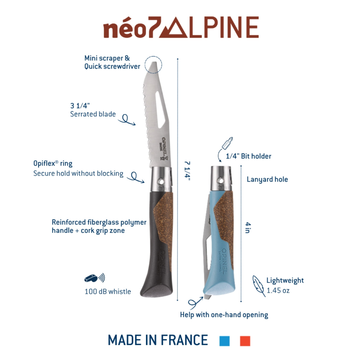 opinel-n-o7-alpine-folding-knife-with-opiflex-mechanism image 3