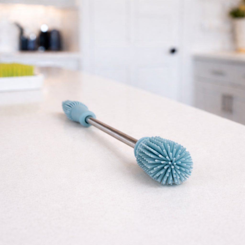 haakaa-double-ended-silicone-brush-multi-purpose-360-cleaning-brush-for-baby-bot image 7