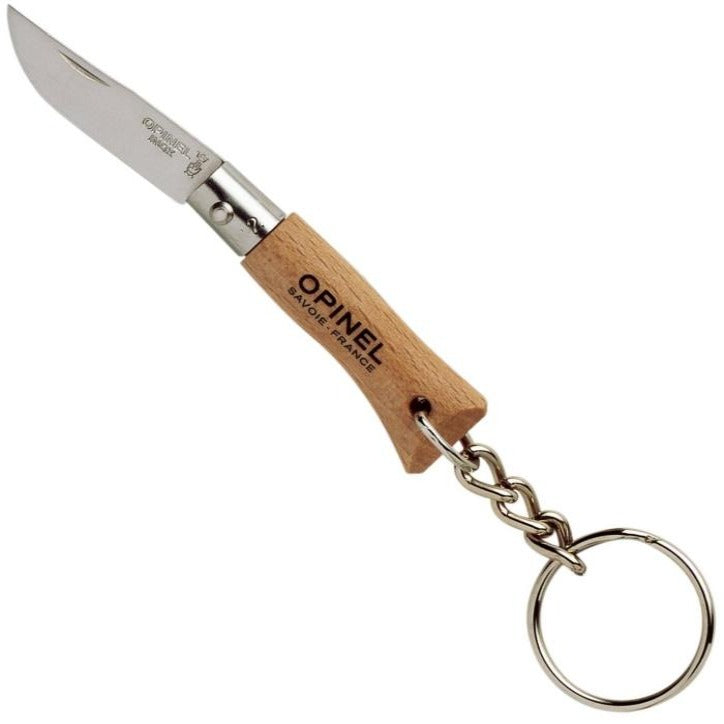 opinel-no-02-stainless-steel-pocket-knife-keychain-size image 1