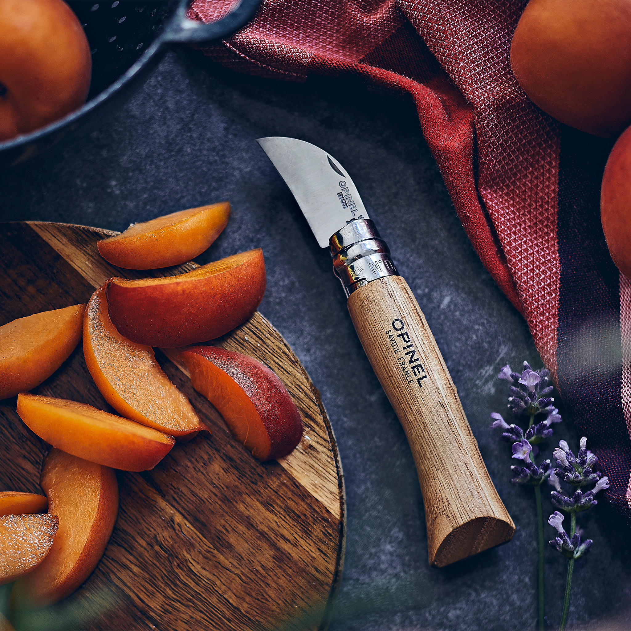 opinel-no-07-folding-scoring-knife-with-chestnut-wood-handle image 2