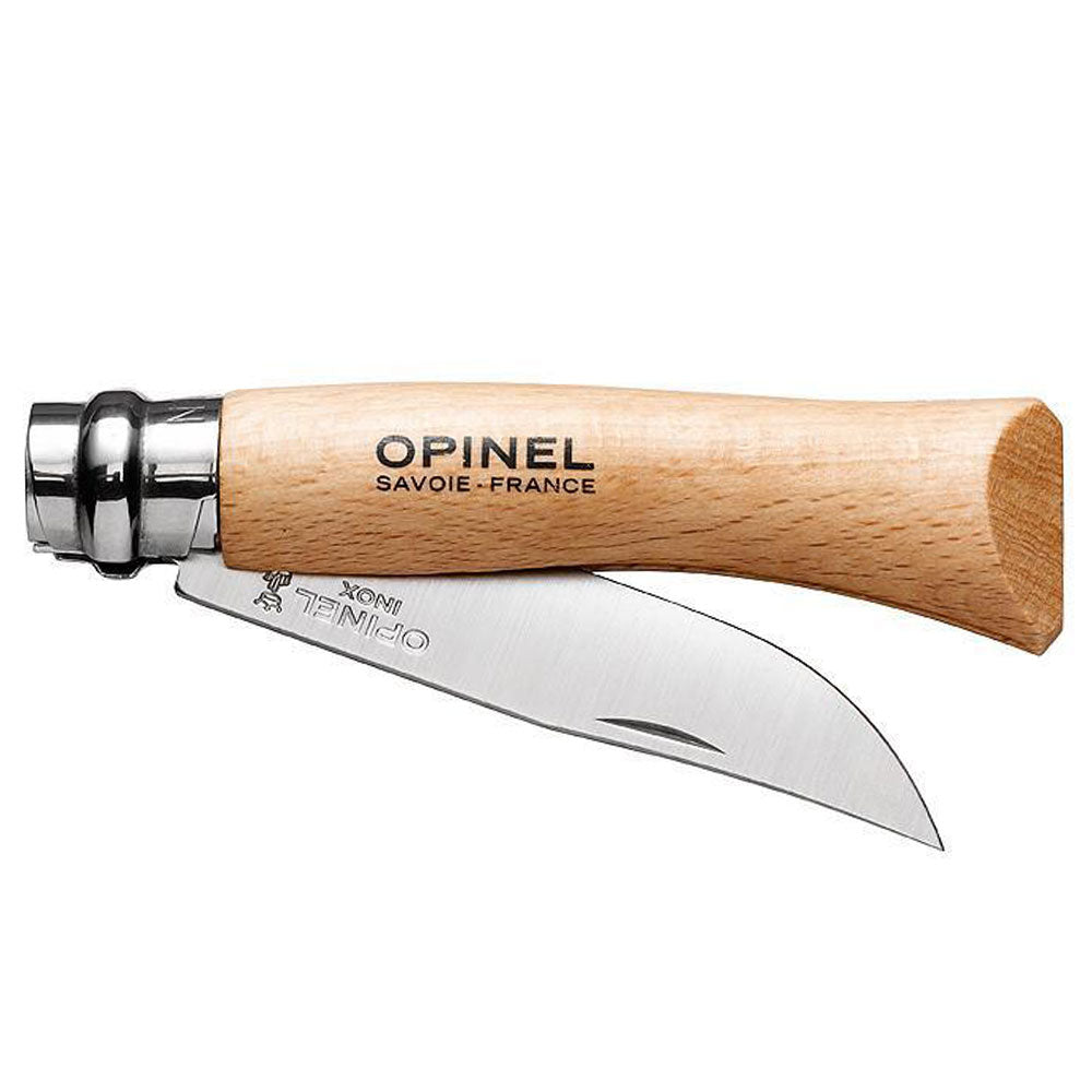 opinel-no-07-stainless-steel-folding-knife-with-virobloc-safety-ring image 2