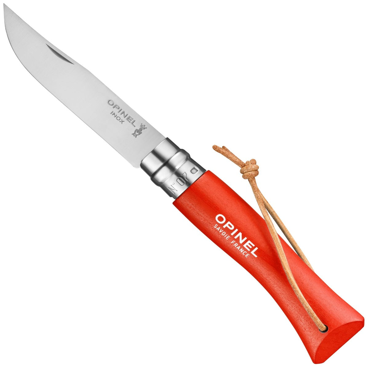 opinel-no-07-colorama-stainless-steel-pocket-knife-with-lanyard image 4
