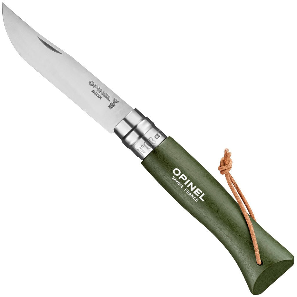 opinel-no-08-colorama-6-piece-folding-knife-box-set-with-wooden-case image 7