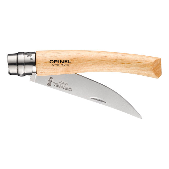 opinel-no-08-effil-stainless-steel-slim-folding-knife-wood-handle image 2